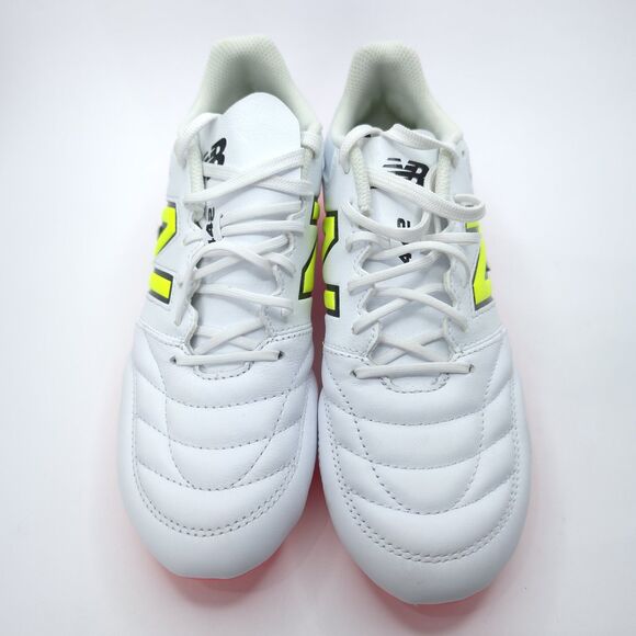 New Balance 442 Team FG Soccer Cleats White Neon Yellow Men US 7 MS42FIB2 main image 6